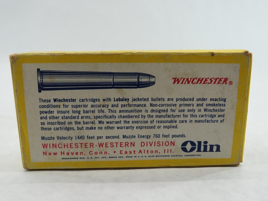 (2) Vintage Boxes Remington .32-40 Winchester Boxes W/ Cartridges - 9
