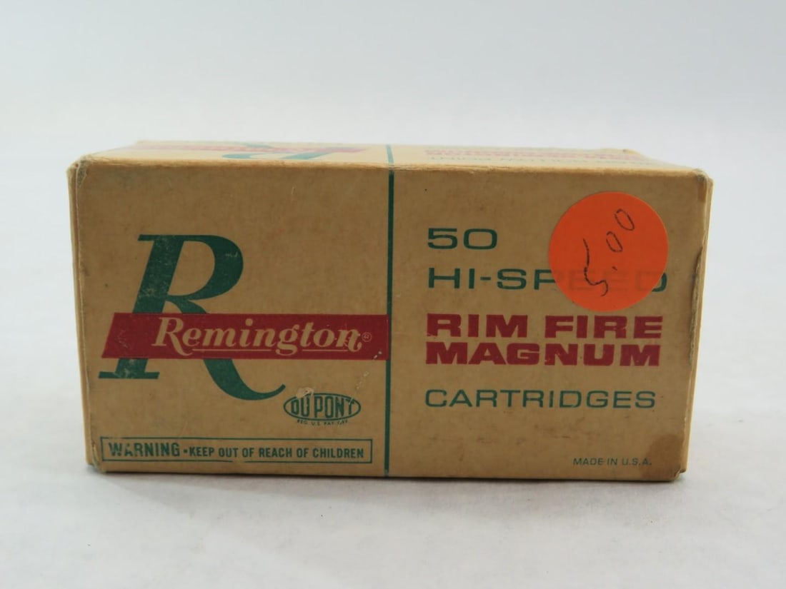 Vintage Box Remington 5mm Cartridges - 3