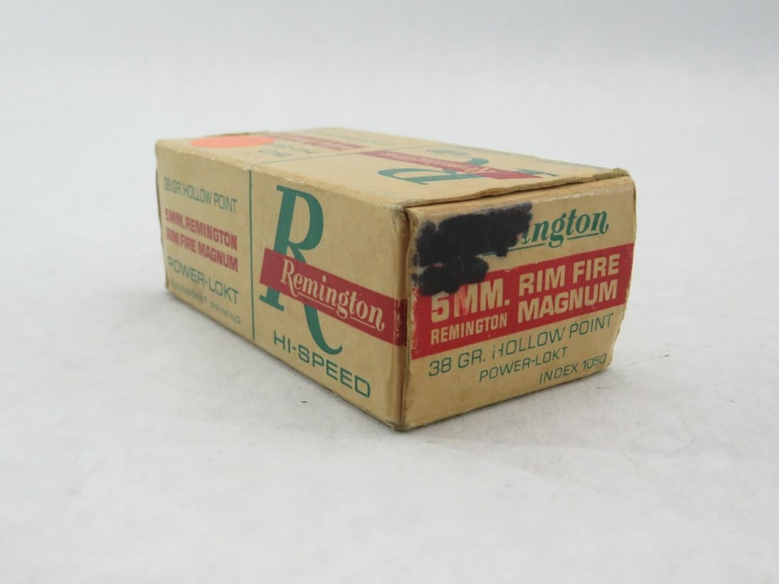 Vintage Box Remington 5mm Cartridges - 6