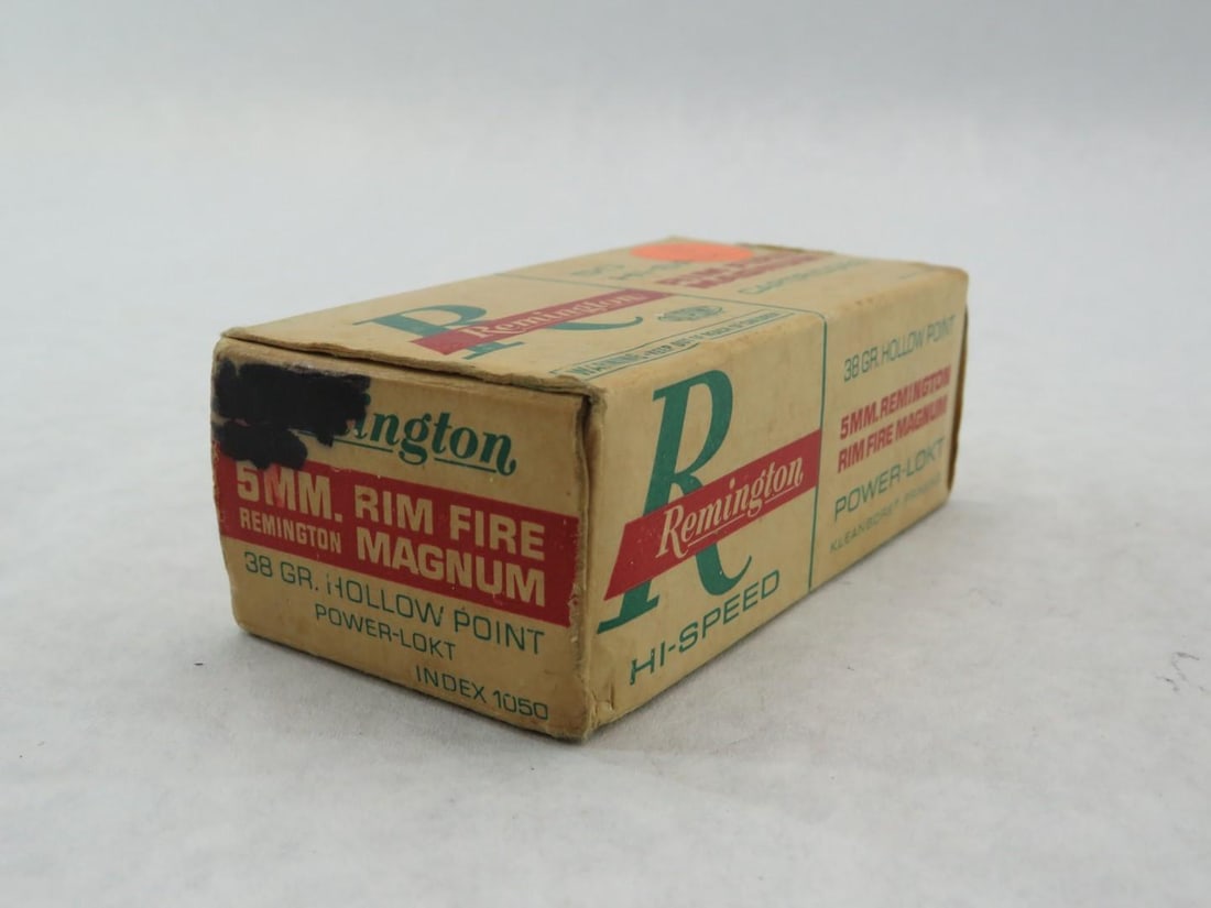 Vintage Box Remington 5mm Cartridges - 7