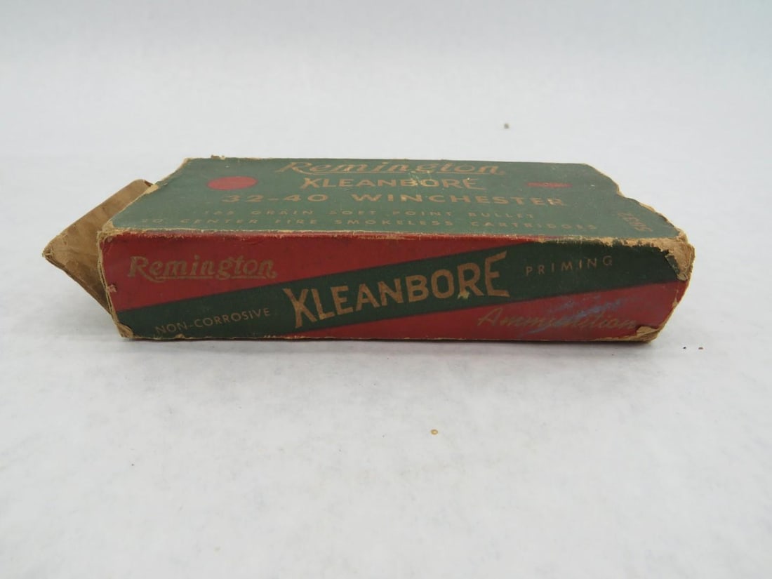 (3) Vintage Boxes Remington & Peters .32-40 Boxes W/ Cartridges - 14