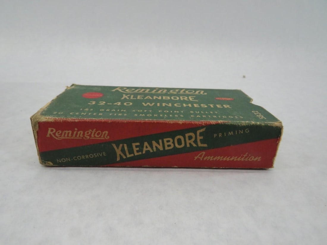 (3) Vintage Boxes Remington & Peters .32-40 Boxes W/ Cartridges - 3