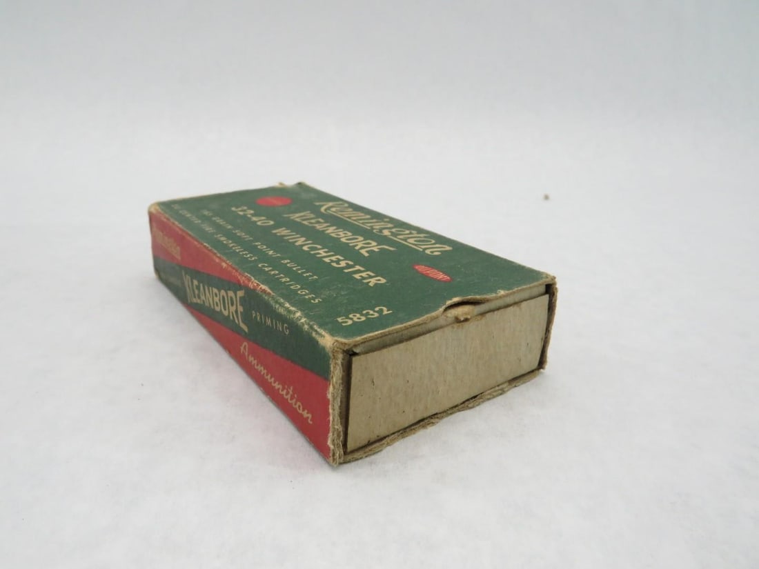 (3) Vintage Boxes Remington & Peters .32-40 Boxes W/ Cartridges - 4