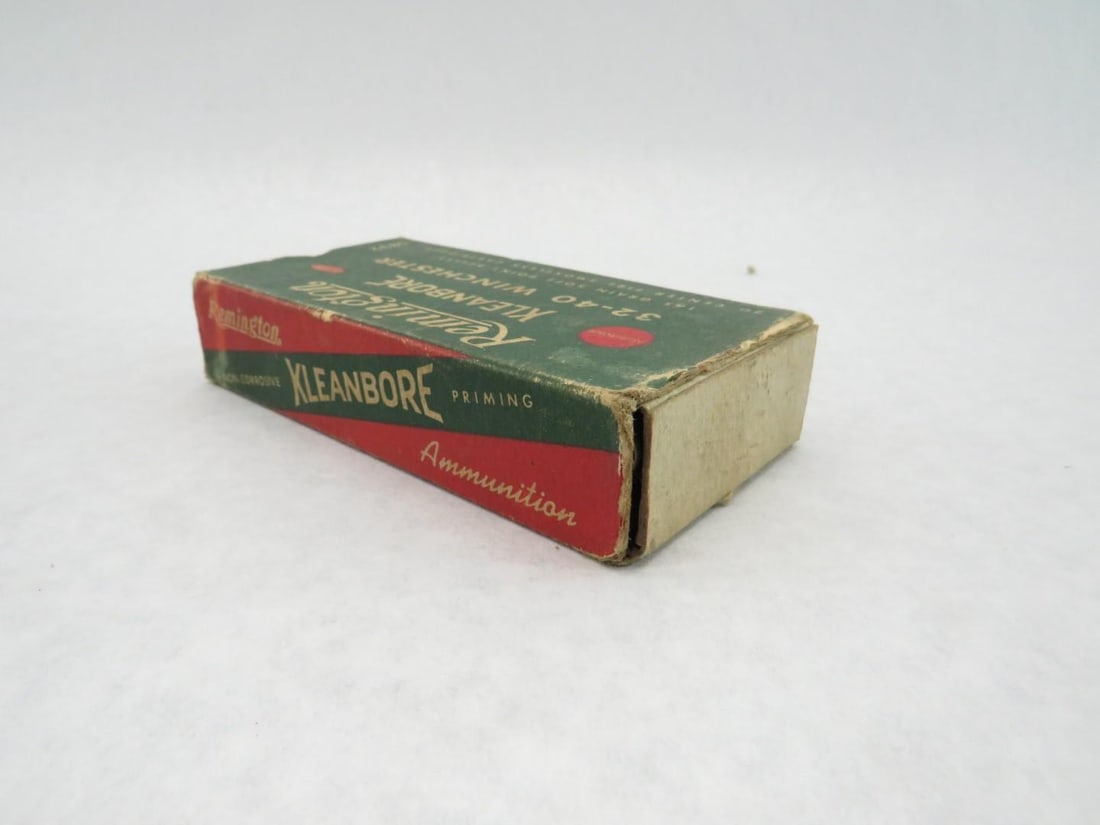 (3) Vintage Boxes Remington & Peters .32-40 Boxes W/ Cartridges - 6