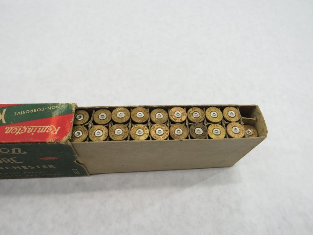 (3) Vintage Boxes Remington & Peters .32-40 Boxes W/ Cartridges - 8