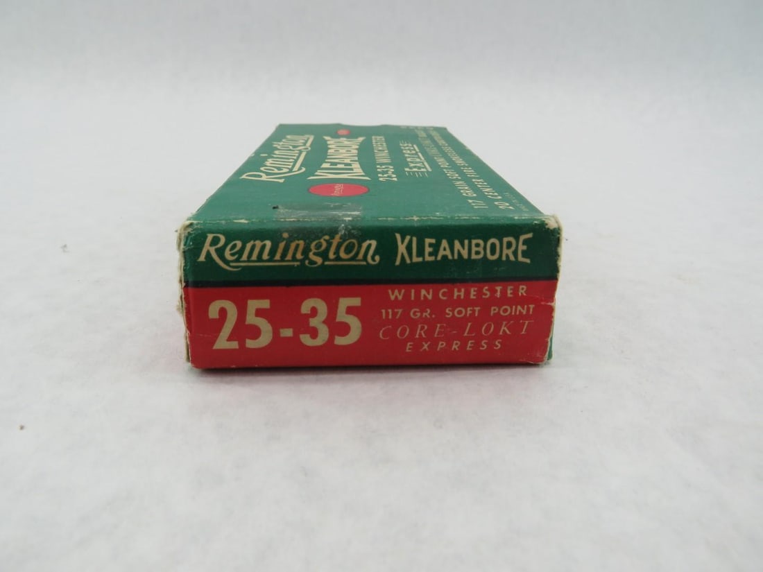(3) Vintage Boxes Remington .25-35 Cartridges - 11