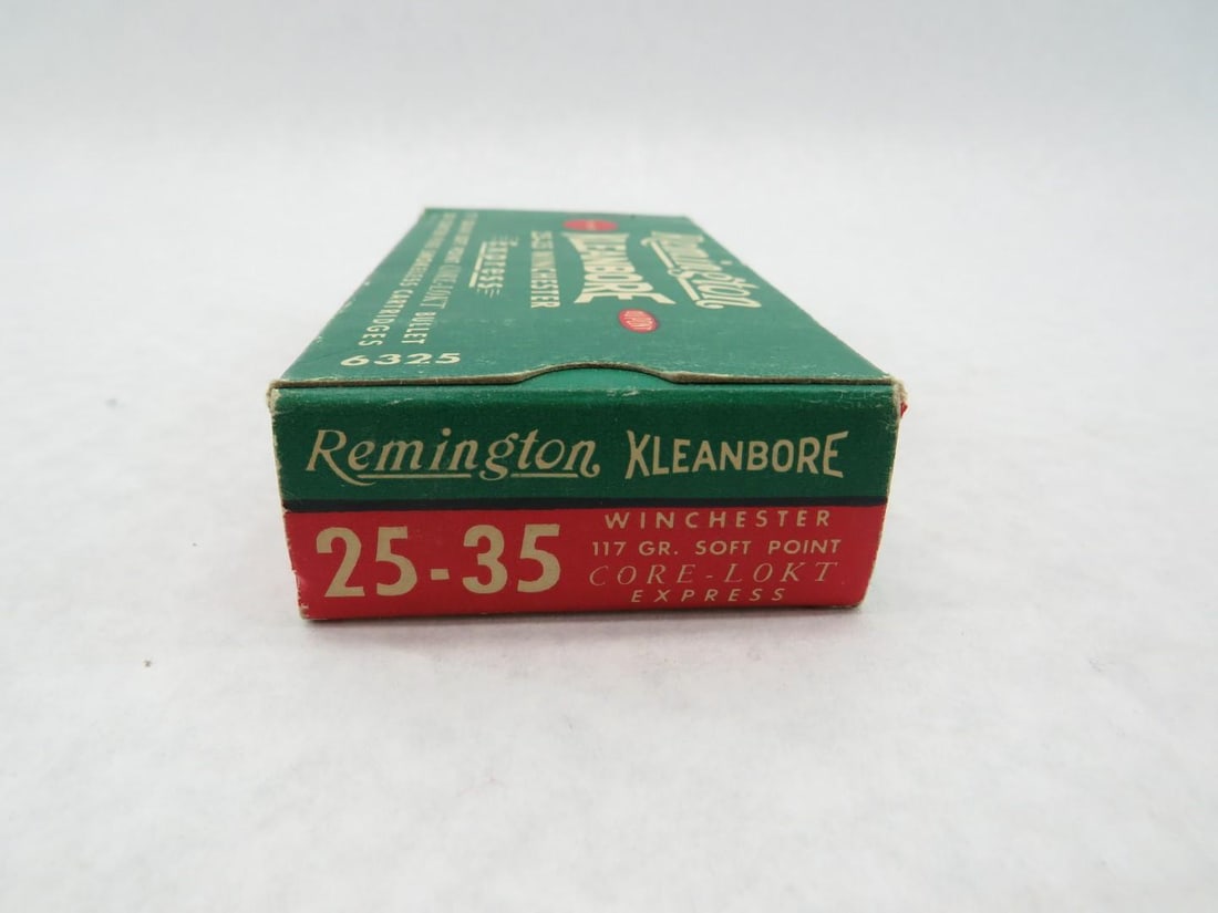(3) Vintage Boxes Remington .25-35 Cartridges - 13