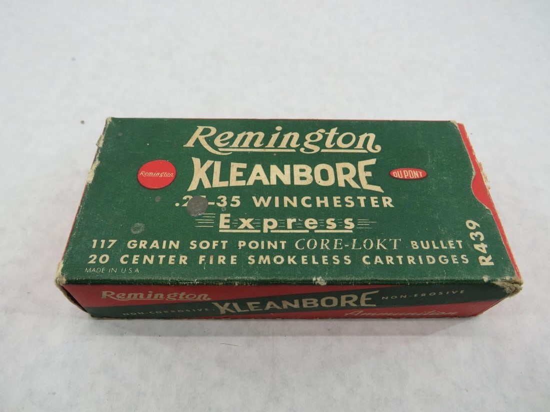 (3) Vintage Boxes Remington .25-35 Cartridges - 16