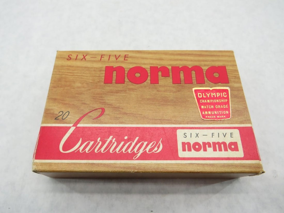 (4) Boxes of Norma 6.5 x 55 Cartridges - 2