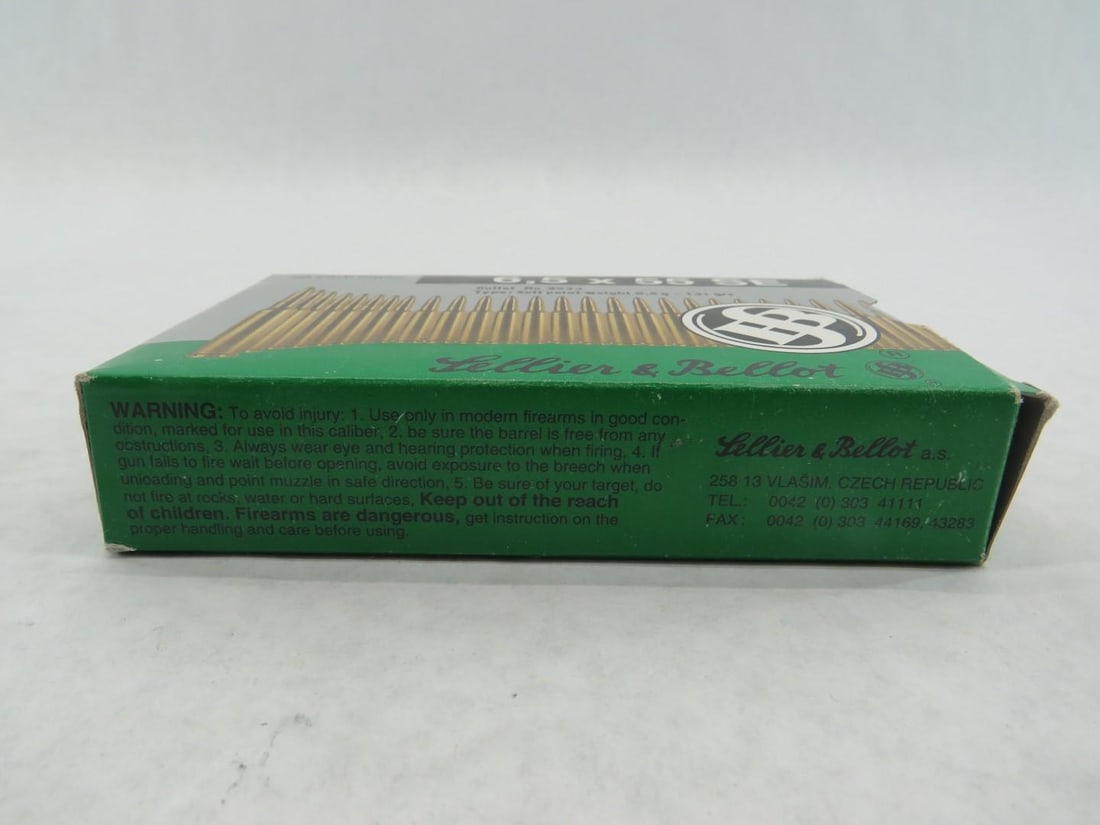 (4) Boxes of Assorted 6.5 x 55 Cartridges - 10