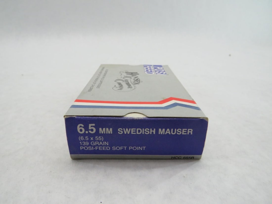 (4) Boxes of Assorted 6.5 x 55 Cartridges - 4