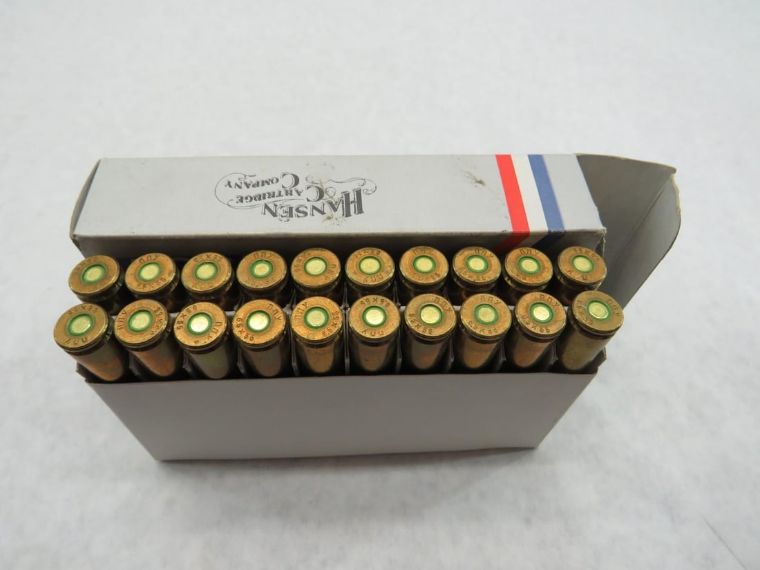 (4) Boxes of Assorted 6.5 x 55 Cartridges - 8