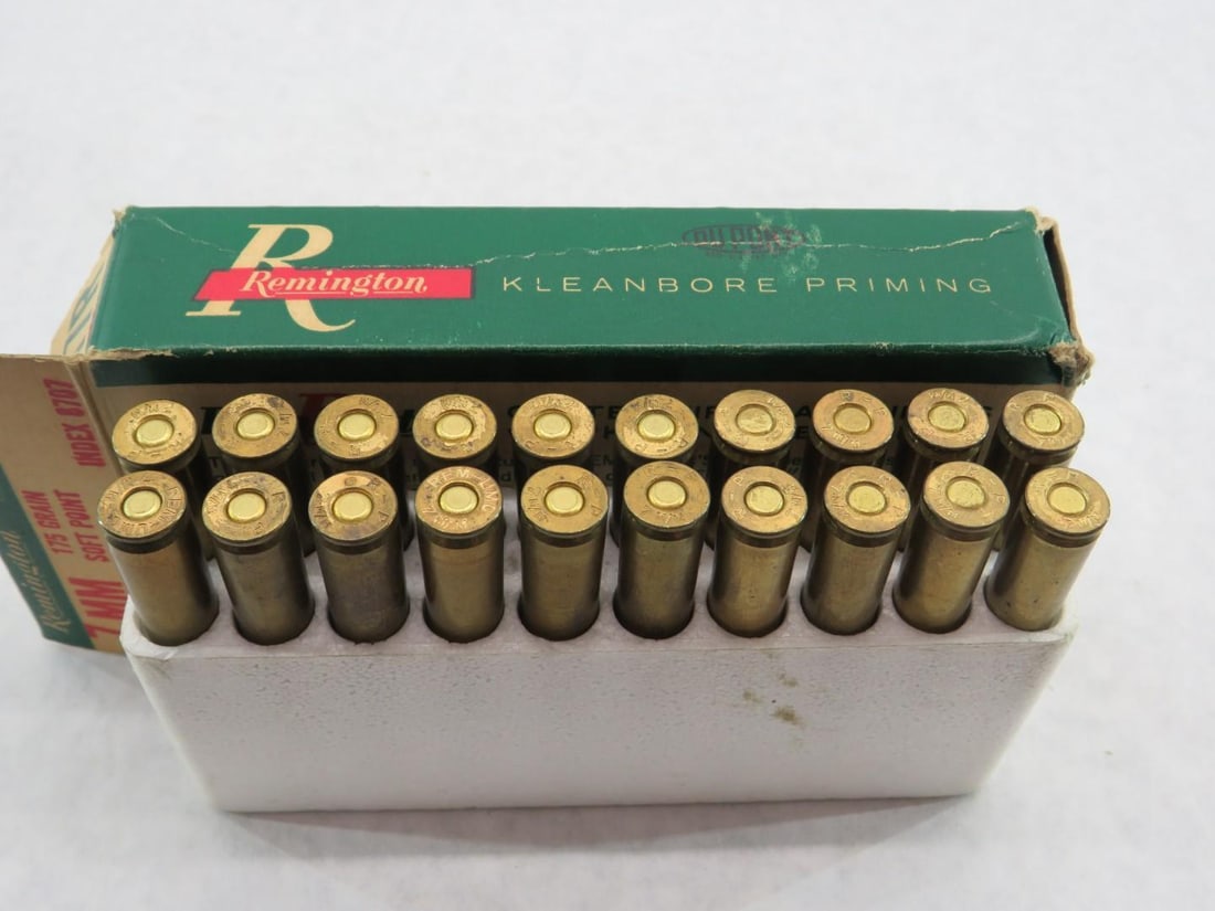 (3) Vintage Boxes Remington 7mm Mauser Cartridges - 13