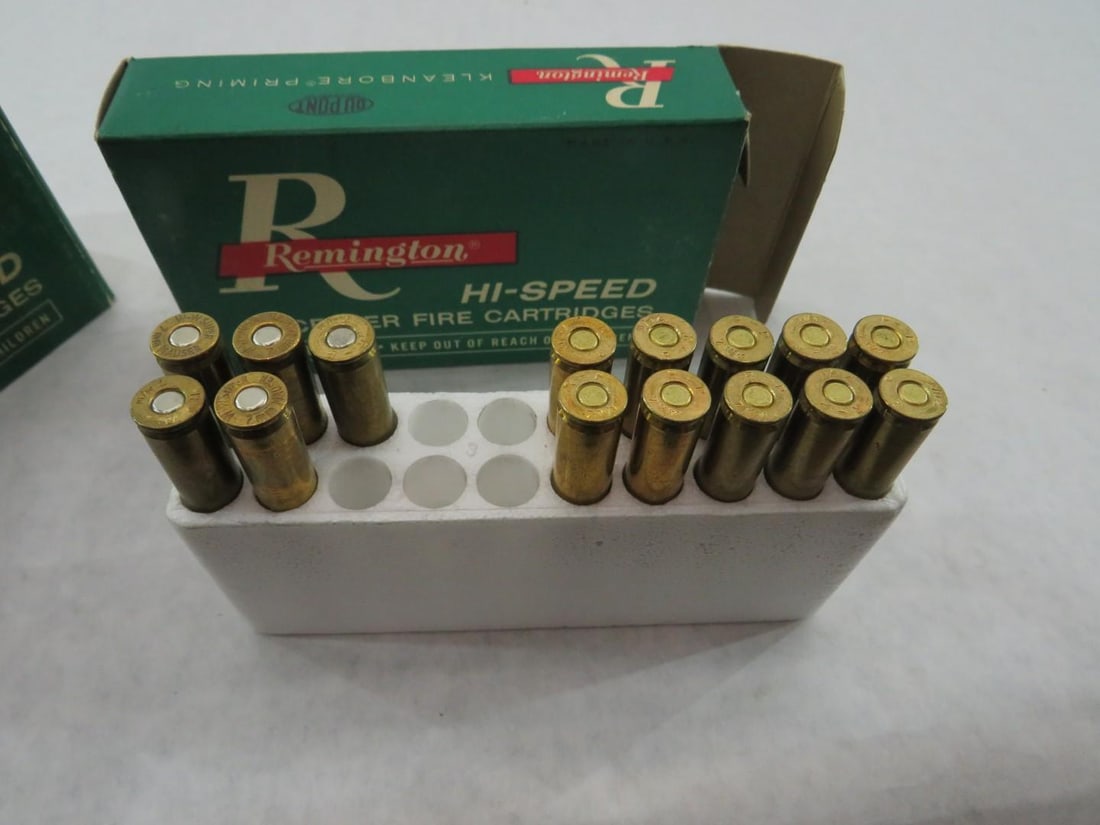 (3) Vintage Boxes Remington 7mm Mauser Cartridges - 20