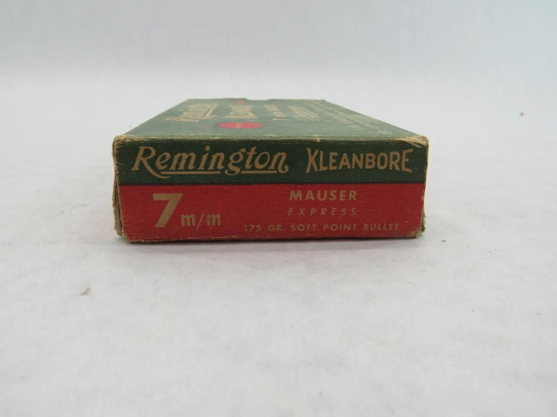 (3) Vintage Boxes 7mm Mauser Cartridges - 12