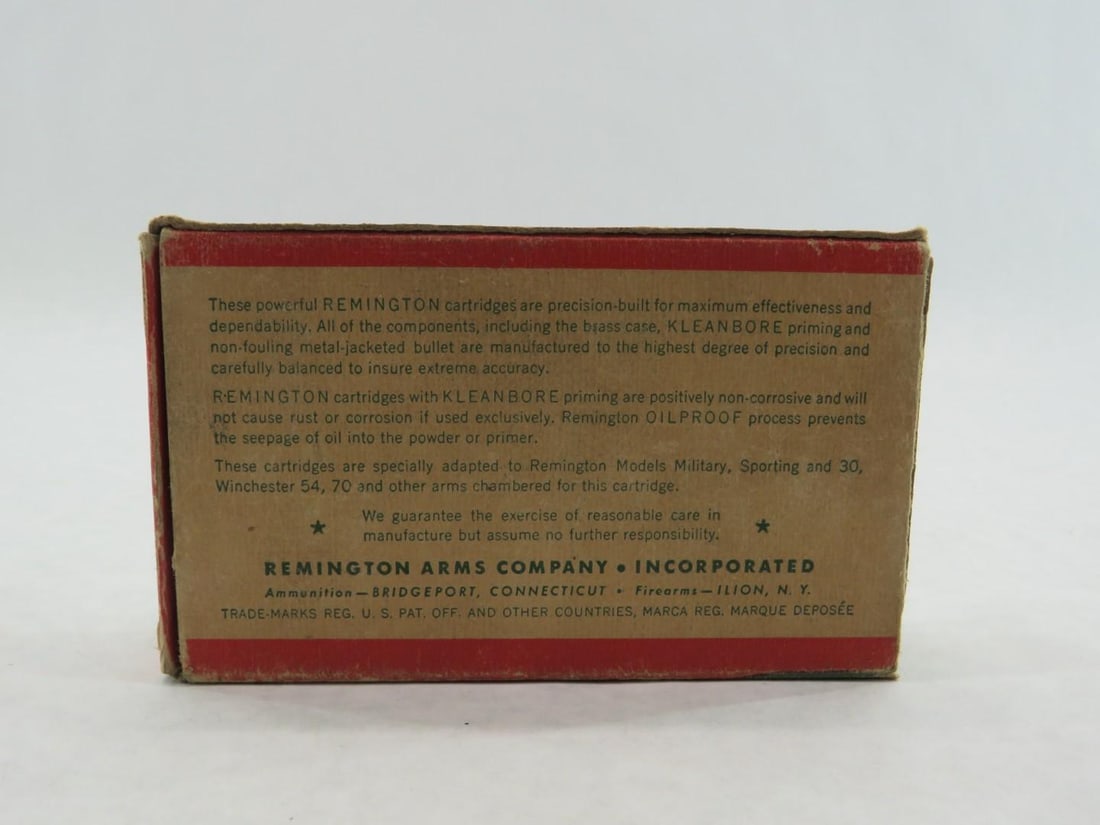 (3) Vintage Boxes 7mm Mauser Cartridges - 14