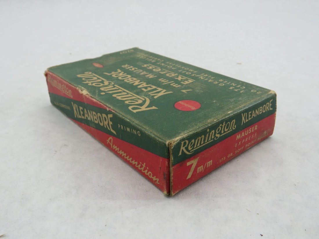 (3) Vintage Boxes 7mm Mauser Cartridges - 20