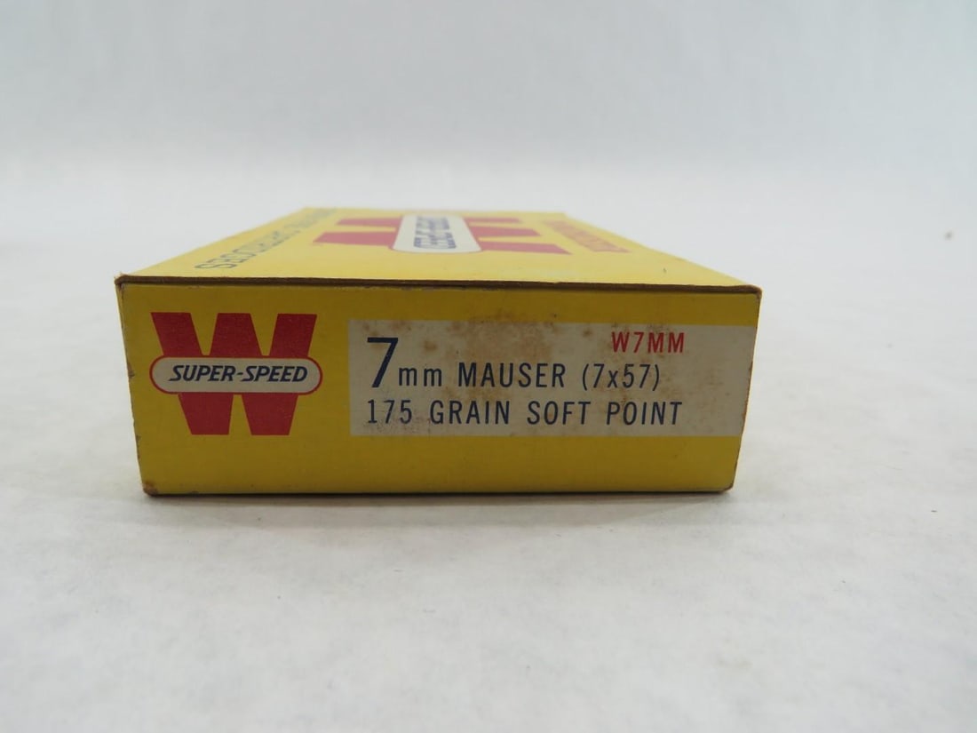 (3) Vintage Boxes 7mm Mauser Cartridges - 4