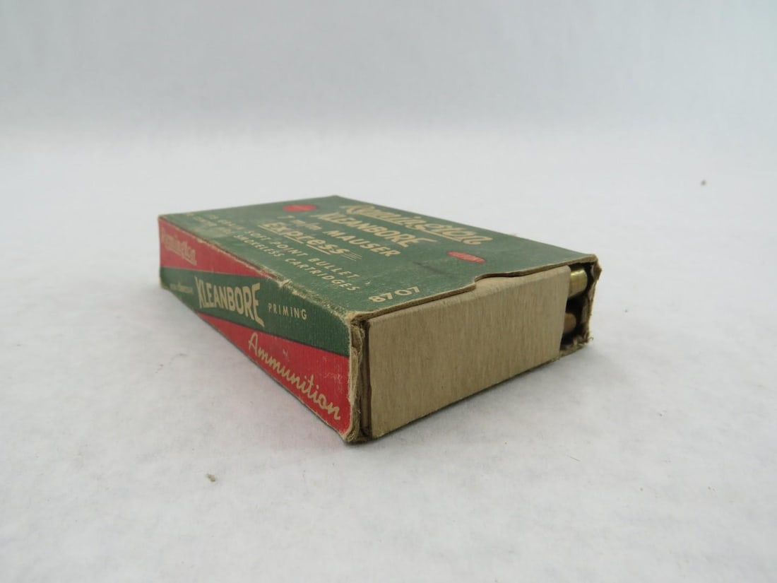 (3) Vintage Boxes 7mm Mauser Cartridges - 9
