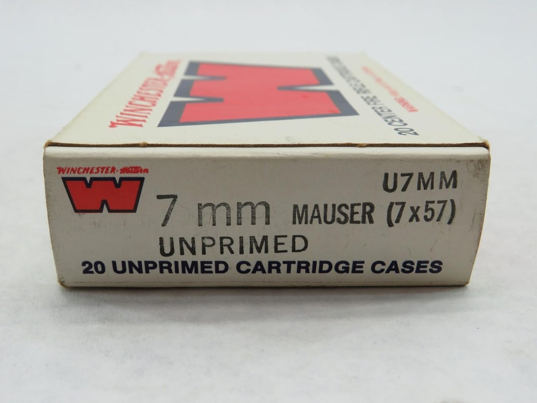 (3) Vintage Winchester-Western 7mm Mauser Boxes - 11