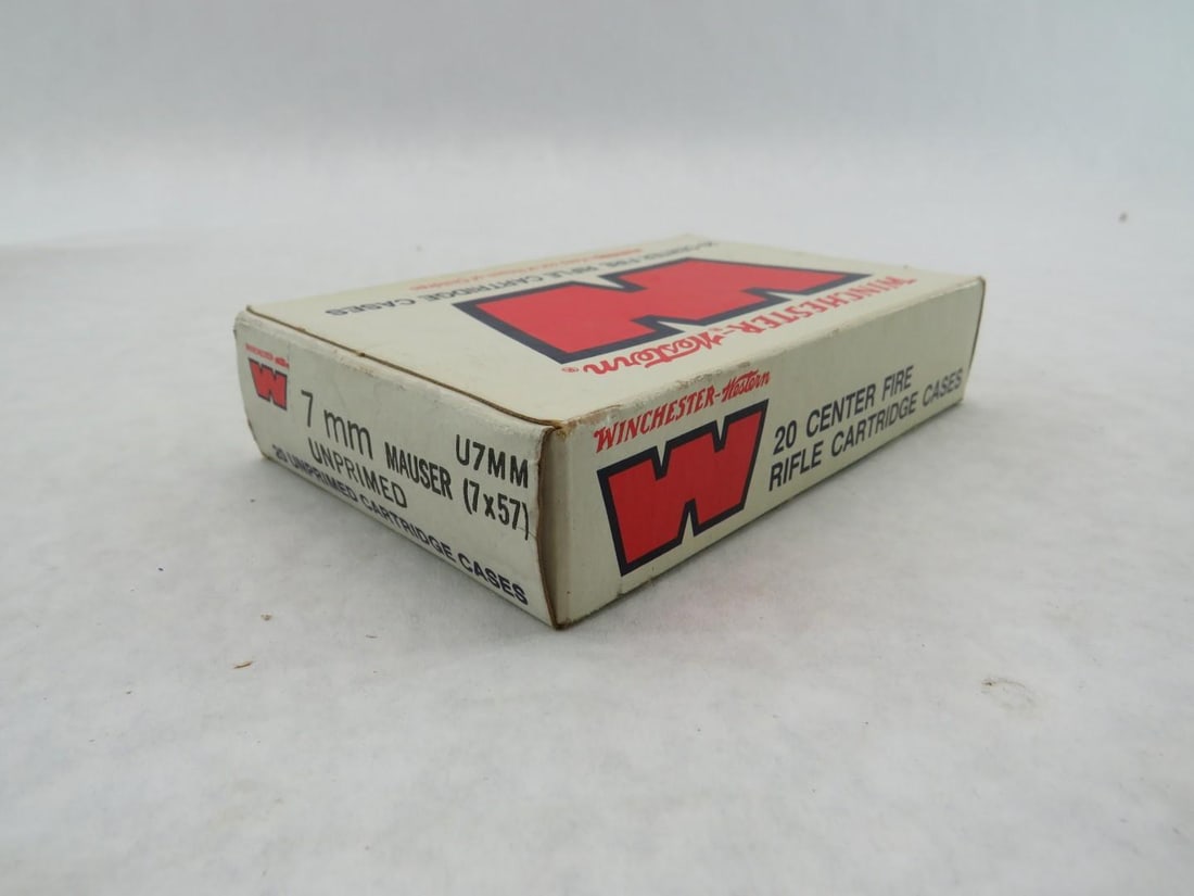 (3) Vintage Winchester-Western 7mm Mauser Boxes - 15