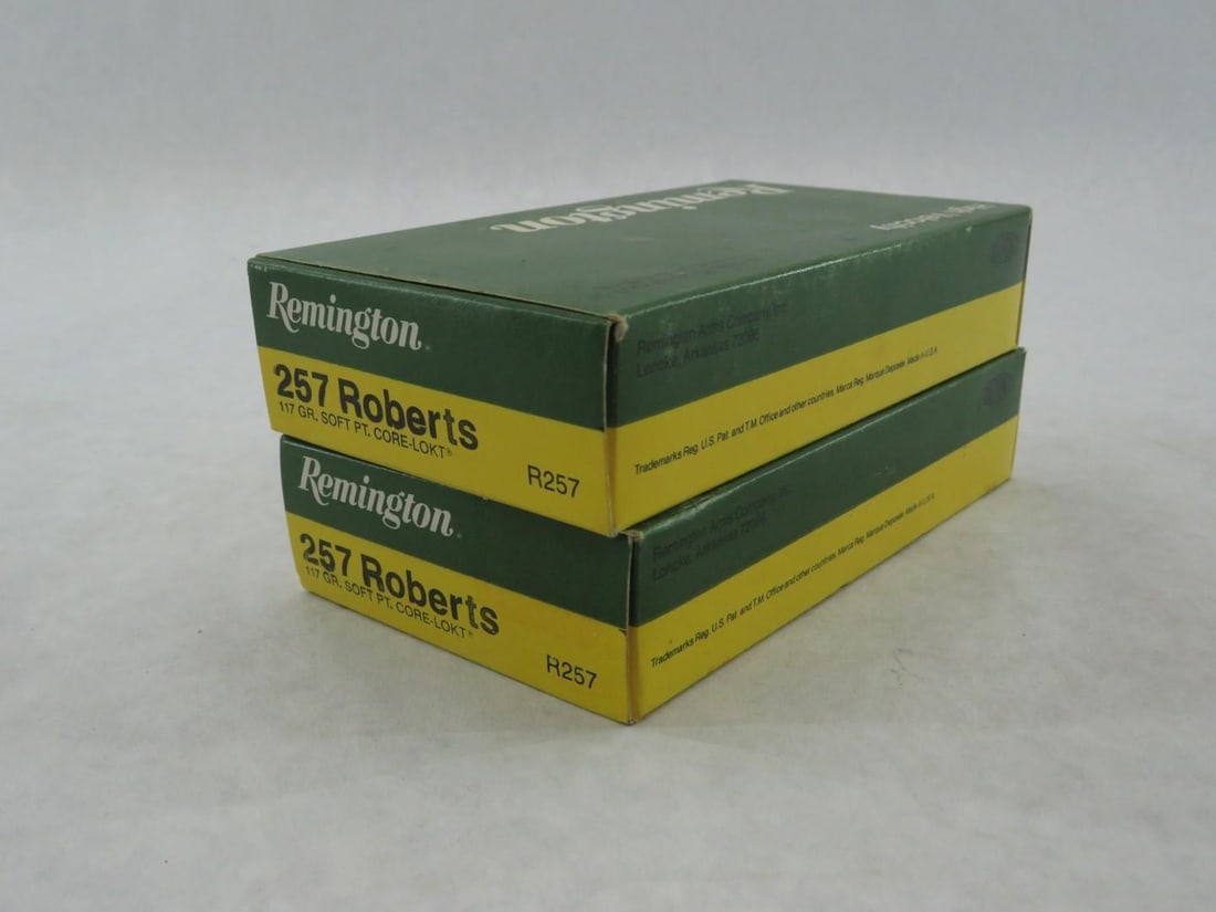 (2) Boxes of .257 Roberts Cartridges - 6