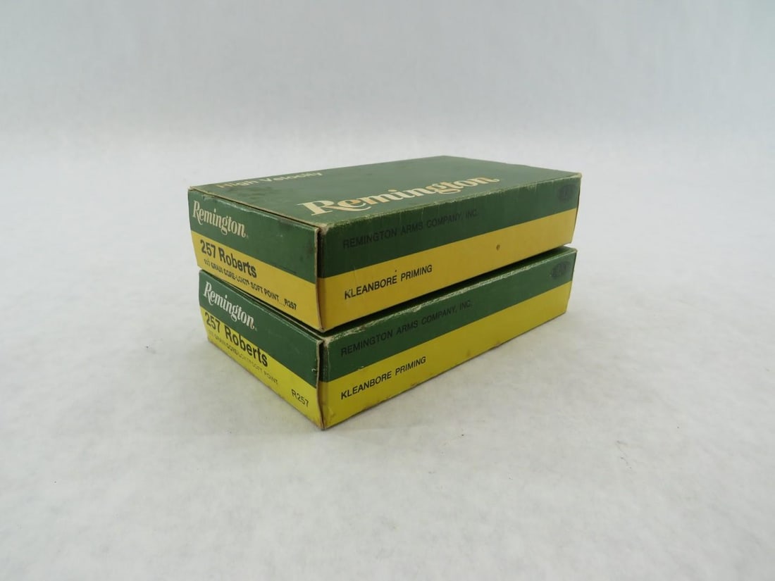 (2) Boxes of .257 Roberts Cartridge Cases - 2