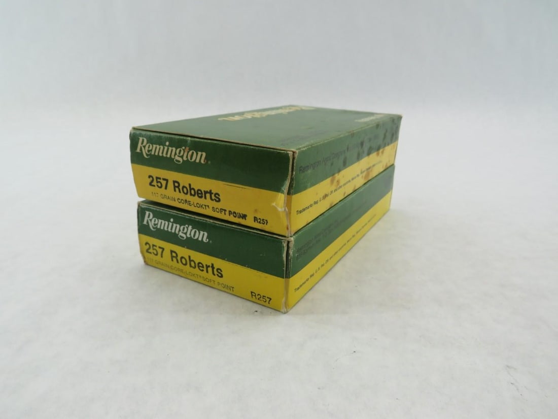 (2) Boxes of .257 Roberts Cartridge Cases - 6