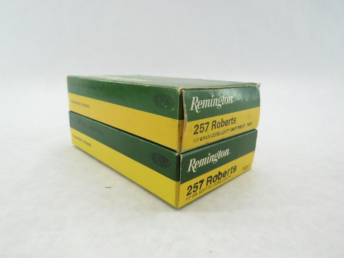 (2) Boxes of .257 Roberts Cartridge Cases - 3