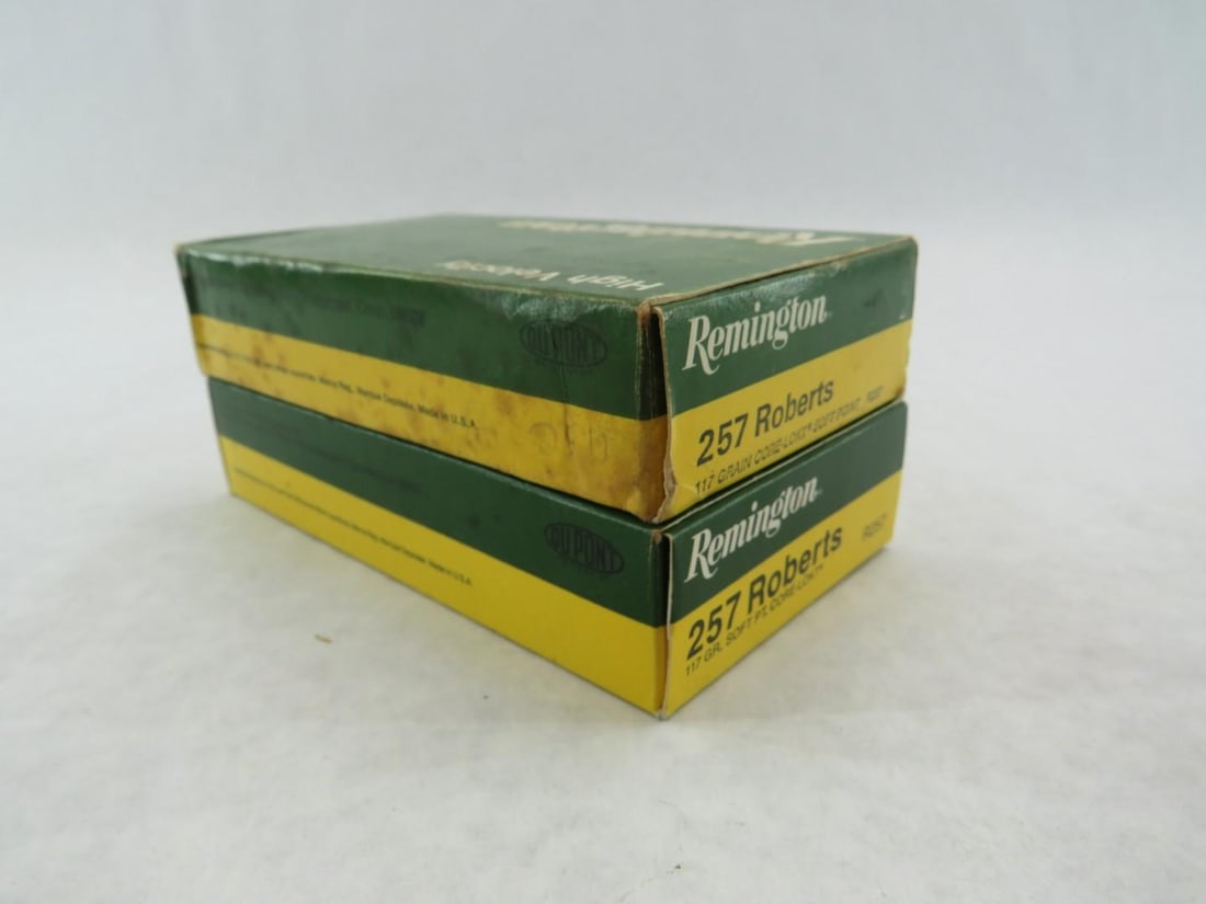 (2) Boxes of .257 Roberts Cartridge Cases - 6