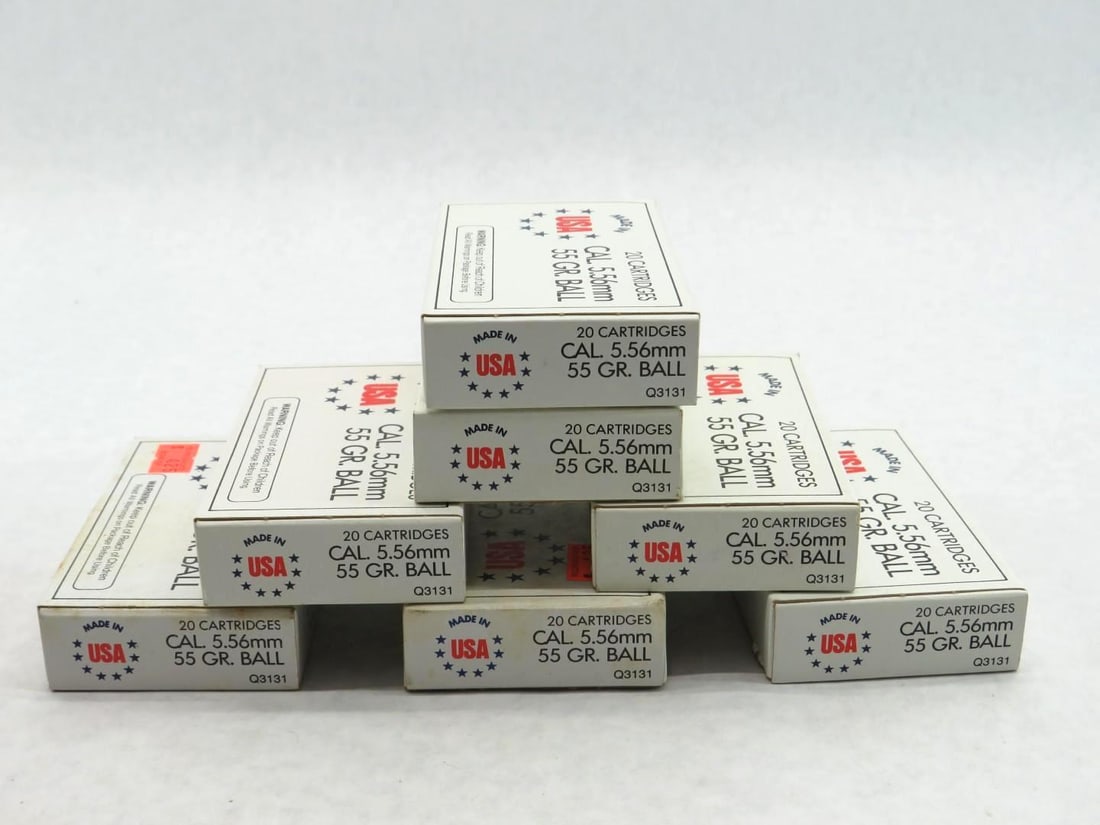 (140+/-) 5.56mm Cartridges (1 of 6)