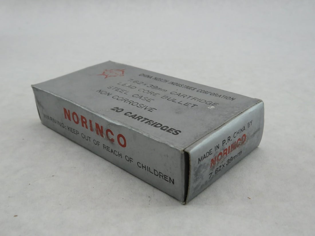 (120+/-) 7.62 x 39mm Cartridges - 9