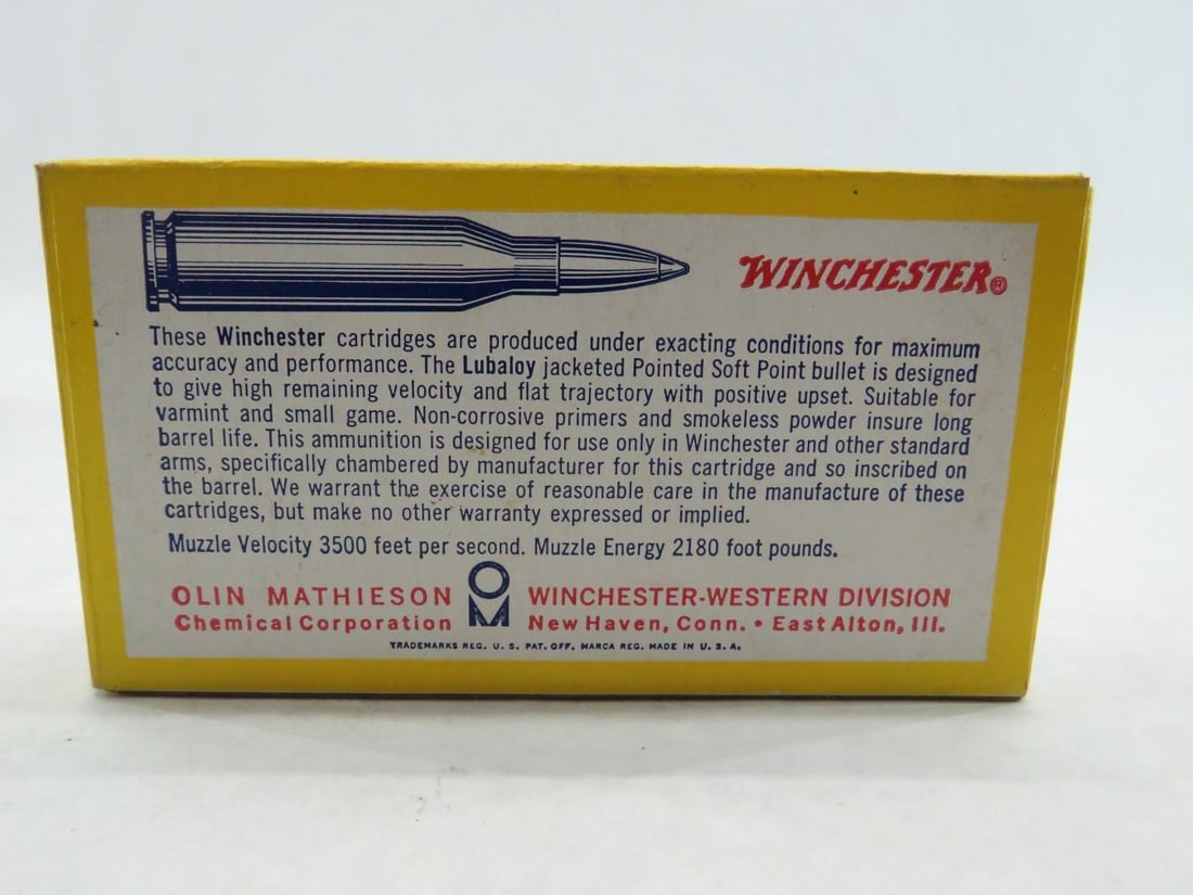 (4) Vintage Boxes of .243 Winchester Cartridges - 10