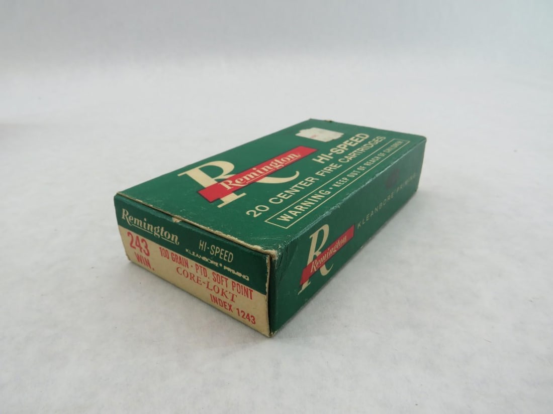 (4) Vintage Boxes of .243 Winchester Cartridges - 14