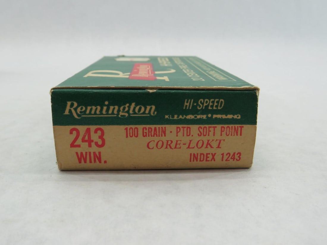 (4) Vintage Boxes of .243 Winchester Cartridges - 15