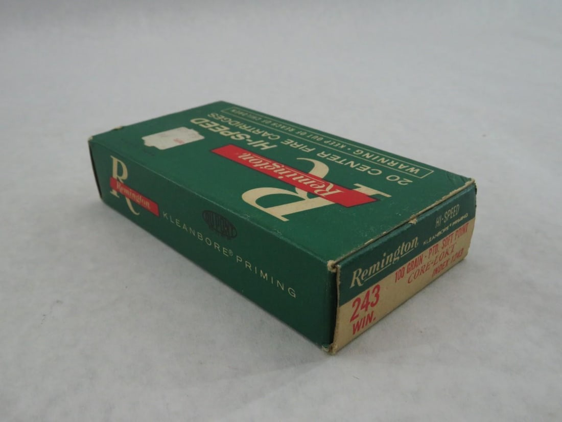 (4) Vintage Boxes of .243 Winchester Cartridges - 16