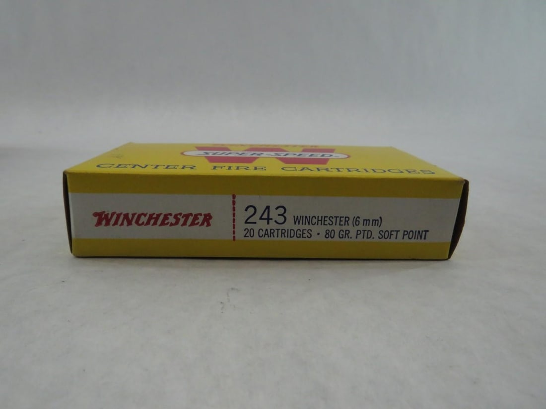 (4) Vintage Boxes of .243 Winchester Cartridges - 4
