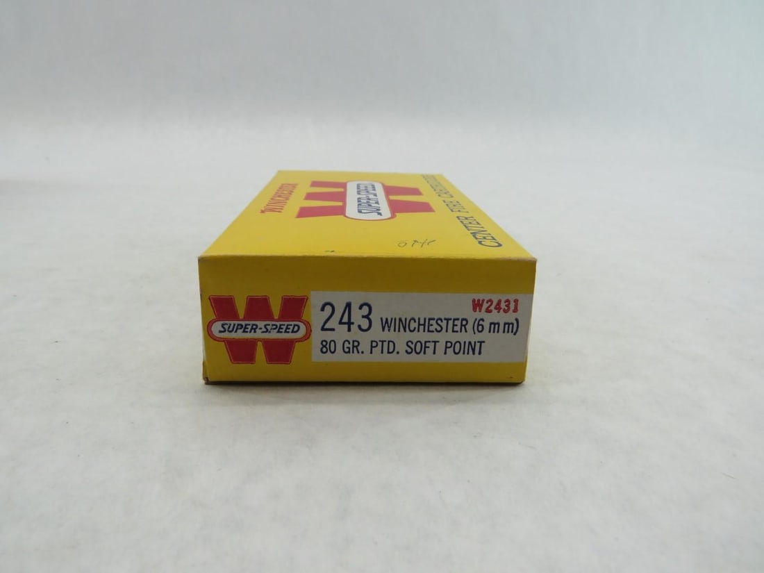 (4) Vintage Boxes of .243 Winchester Cartridges - 5