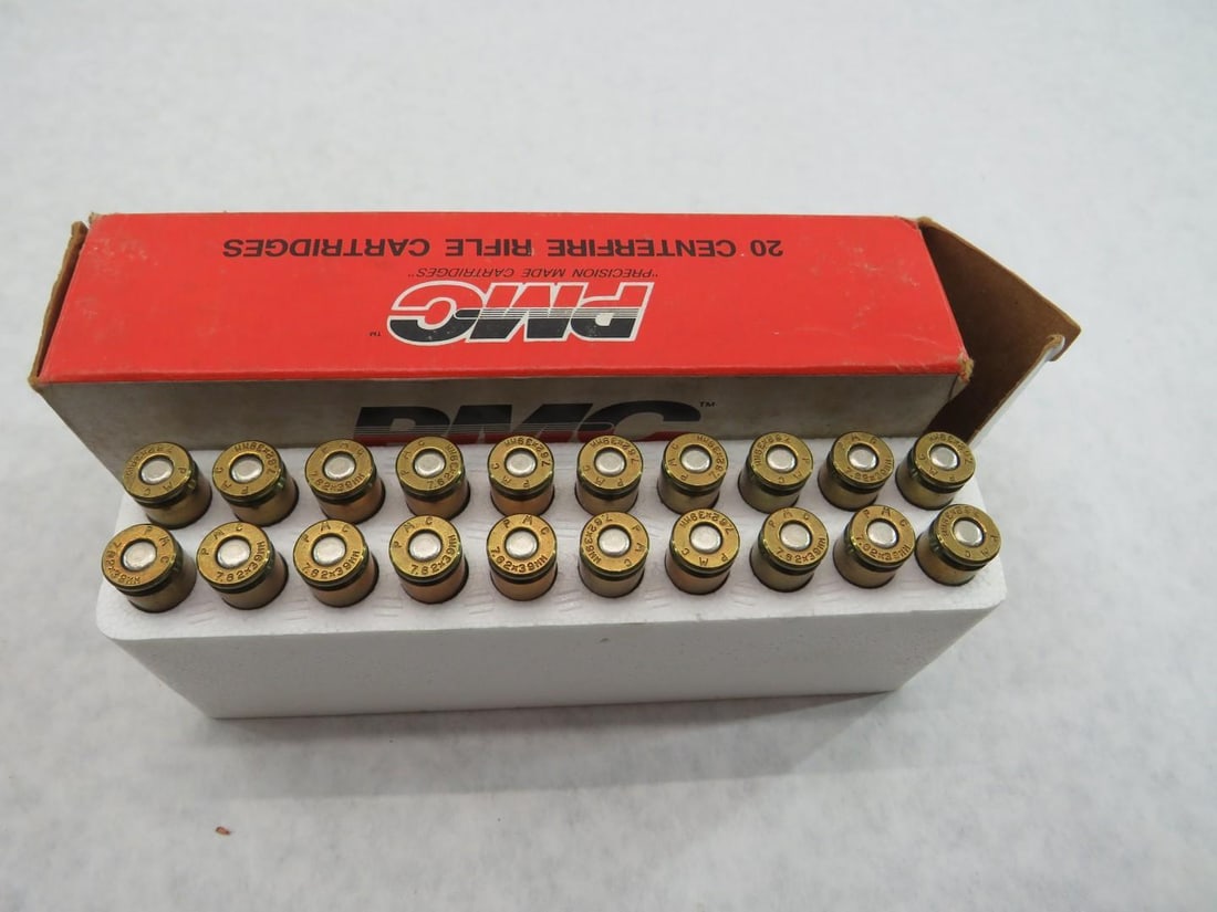 (104+/-) 7.62 x 30mm Cartridges - 11