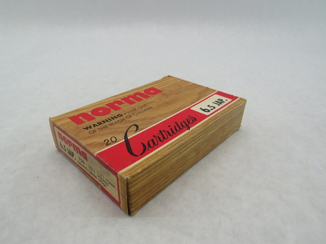 (39+/-) Norma 6.5 Jap Cartridges - 6