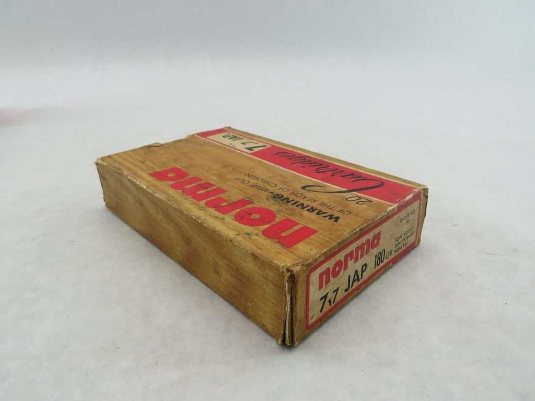 (20) Norma 7.7 Jap Cartridges & Brass Casings - 16