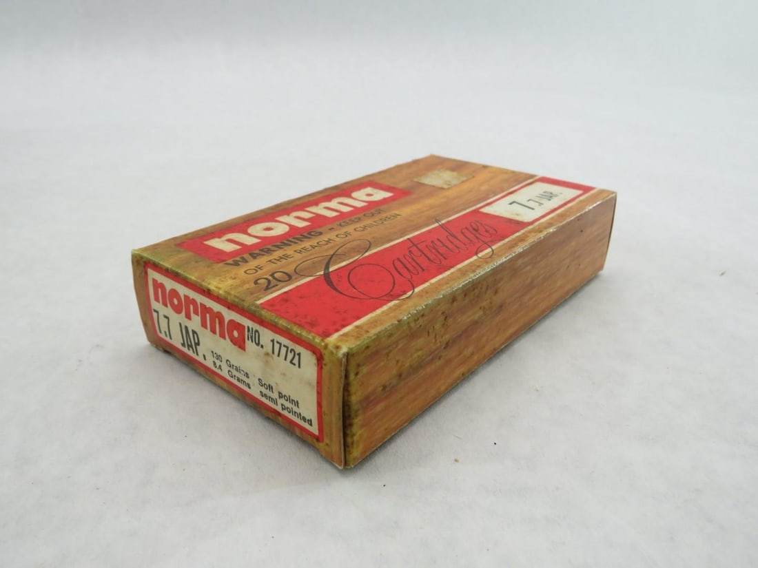 (20) Norma 7.7 Jap Cartridges & Brass Casings - 3