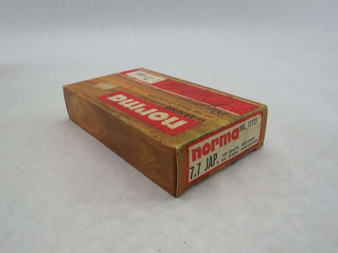 (20) Norma 7.7 Jap Cartridges & Brass Casings - 6