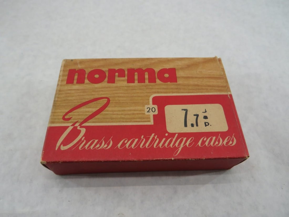(20) Norma 7.7 Jap Cartridges & Brass Casings - 9