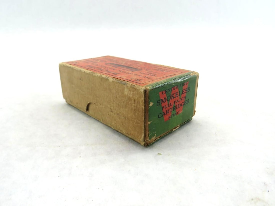 Vintage Winchester 7.63 .30 Cal Mauser Full Patch Cartridges - 3