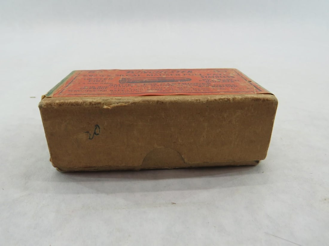 Vintage Winchester 7.63 .30 Cal Mauser Full Patch Cartridges - 4