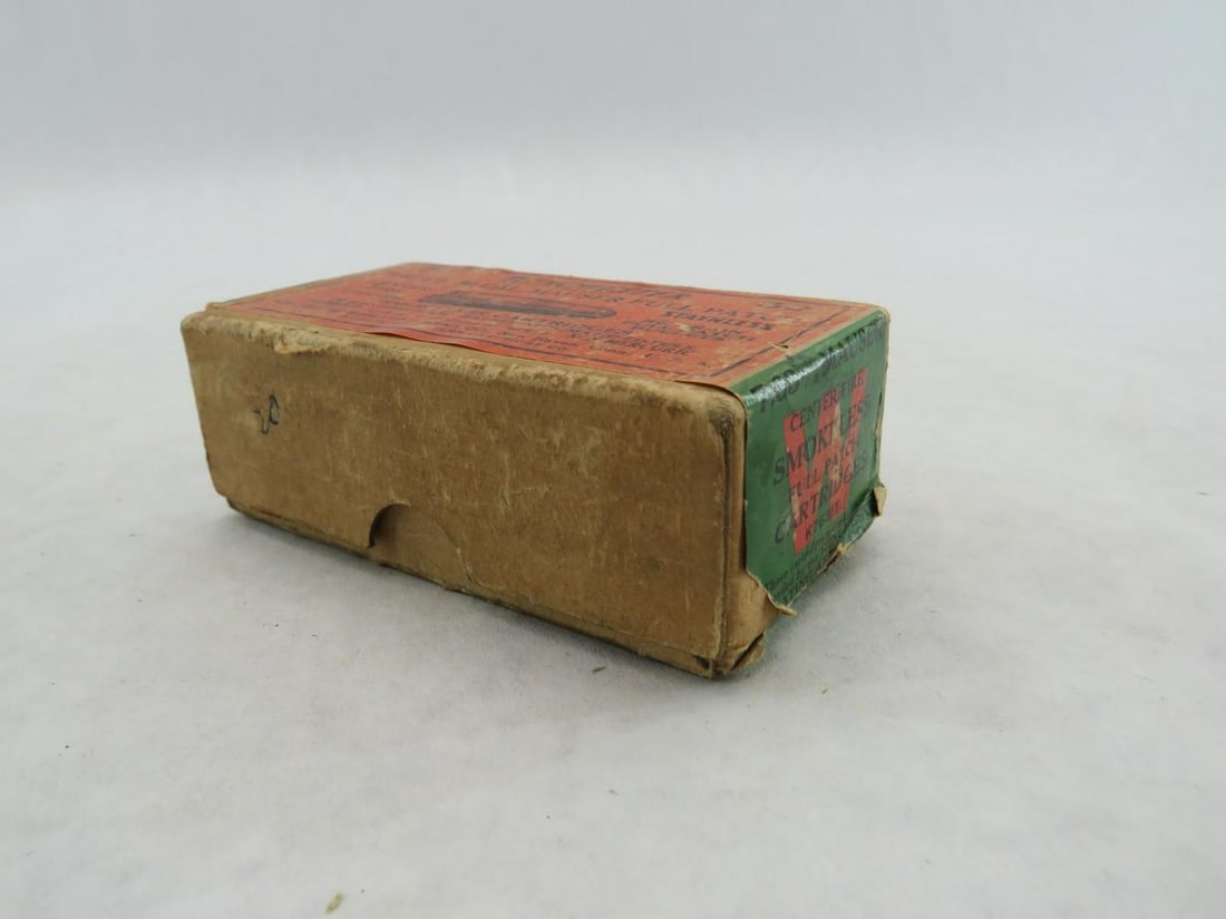Vintage Winchester 7.63 .30 Cal Mauser Full Patch Cartridges - 7