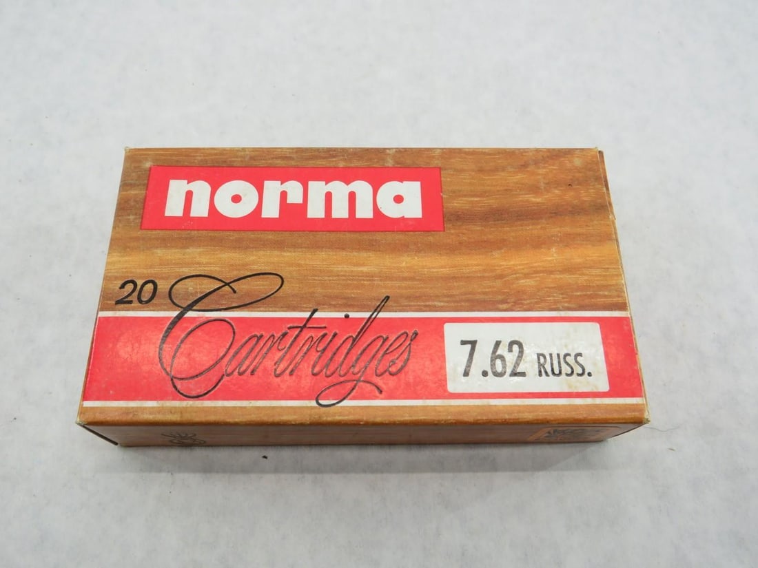 (40+/-) Norma 7.62 Russian Cartridges - 2