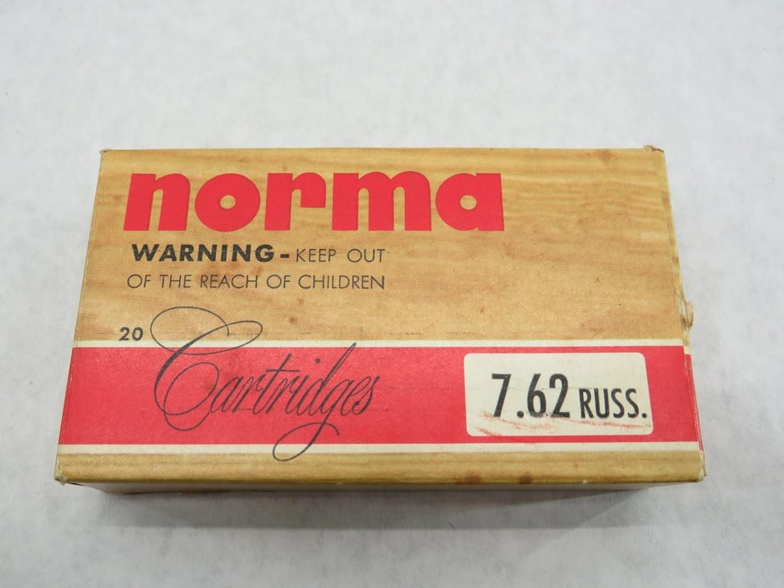 (40+/-) Norma 7.62 Russian Cartridges - 2