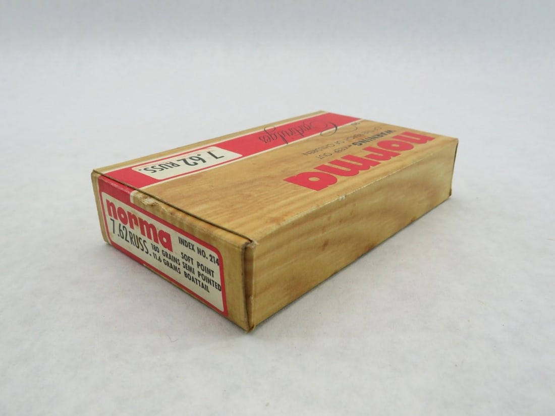 (40+/-) Norma 7.62 Russian Cartridges - 6